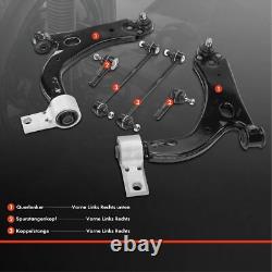 6x Kit Bras de Suspension Avant Gauche Droite pour Ford Fiesta V Jd Jh Fusion