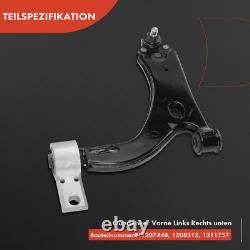 6x Kit Bras de Suspension Avant Gauche Droite pour Ford Fiesta V Jd Jh Fusion