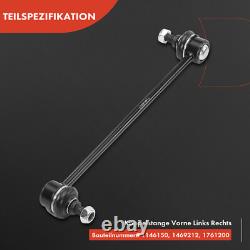 6x Kit Bras de Suspension Avant Gauche Droite pour Ford Fiesta V Jd Jh Fusion