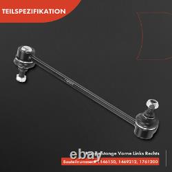 6x Kit Bras de Suspension Avant Gauche Droite pour Ford Fiesta V Jd Jh Fusion