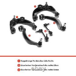 6x Kit Bras de Suspension Avant Gauche Droite pour Mazda 6 Hayon Gg Gy Bj 02-07