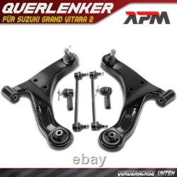 6x Kit Bras de Suspension Barre D'Accouplement Avant pour Suzuki Grand Vitara 2