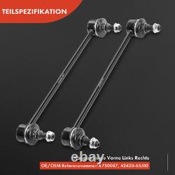 6x Kit Bras de Suspension Barre Rotule Direction Avant pour Suzuki Grand Vitara