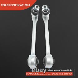 6x Kit Bras de Suspension Rotule Avant Gauche Droite pour BMW X3 F25 X4 F26