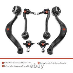 6x Kit Bras de Suspension Rotule Avant Gauche Droite pour BMW X5 E53 3.0-4.8L