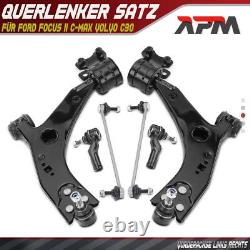 6x Kit Bras de Suspension avant Gauche Droite pour Ford Focus II C-Max Volvo C30