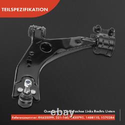 6x Kit Bras de Suspension avant Gauche Droite pour Ford Focus II C-Max Volvo C30