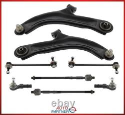 8 Pièce Kit Bras de Suspension Devant pour Renault Clio III Modus Gauche Droite