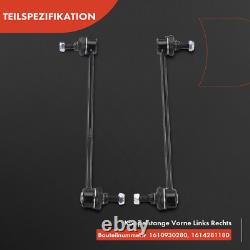8x Kit Bras de Suspension Avant Gauche Droite pour Citroën C4 Peugeot 307 3E 3B