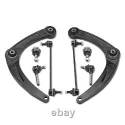 8x Kit Bras de Suspension Avant Gauche Droite pour Citroën C4 Peugeot 307 3E 3H