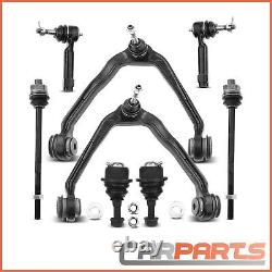 8x Kit Bras de Suspension Avant, L+R pour Cadillac Escalade Chevrolet Tahoe B2W