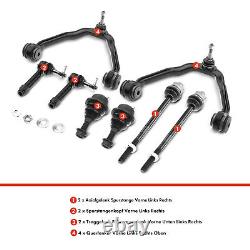 8x Kit Bras de Suspension Avant, L+R pour Cadillac Escalade Chevrolet Tahoe B2W