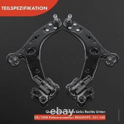 8x Kit Bras de Suspension Avant L+R pour Ford Focus II Da Dp Sécurité DB Dh Fch