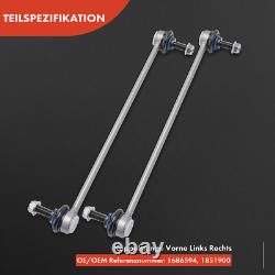 8x Kit Bras de Suspension Avant L+R pour Ford Focus II Da Dp Sécurité DB Dh Fch