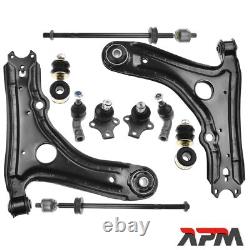 8x Kit Bras de Suspension Barre Rotule Avant Bas pour VW Golf III 1H0407151
