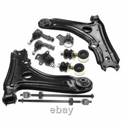 8x Kit Bras de Suspension Barre Rotule Avant Bas pour VW Golf III 1H0407151