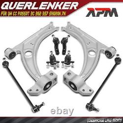 8x Kit Bras de Suspension Essieu Avant L+R pour VW Cc 3C 362 357 Sharan 7N Audi