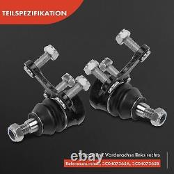 8x Kit Bras de Suspension Essieu Avant L+R pour VW Cc 3C 362 357 Sharan 7N Audi