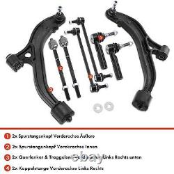 8x Kit Bras de Suspension Essieu pour Chrysler Voyager IV Rg Dodge Caravan Grand