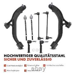 8x Kit Bras de Suspension Essieu pour Chrysler Voyager IV Rg Dodge Caravan Grand