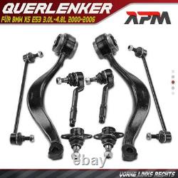8x Kit Bras de Suspension Rotule Avant Gauche Droite pour BMW X5 E53 3.0-4.8