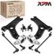8x Kit Bras De Suspension Avant Bas Extérieur Pour Audi A3 Vw Golf V Vi Jetta 3