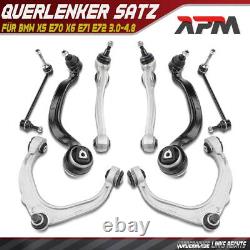 8x Kit Bras de Suspension avant Gauche Droite pour BMW X5 E70 X6 E71 E72 3.0-4.8
