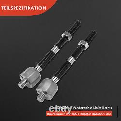 8x Kit Bras de Suspension avant Gauche Droite pour Renault Dacia Duster Hs Boîte