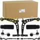 Bmw 3 E36 Kit Bras De Suspension Biellette Rotule Biellette Silent Bloc Soufflet