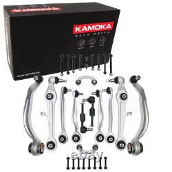 KAMOKA Kit Bras de Suspension Avant Convient pour Audi A4 A6 Skoda Superb VW 906
