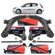 Kit Triangle Bras De Suspension Rotule Biellette + Stab Pour Renault Clio Iii V2