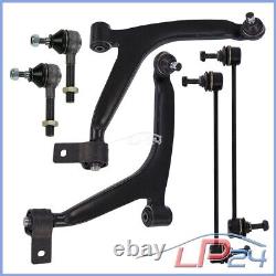 Kit Bras De Suspension Avant Gauche Droit 6-pièces Pour Citroen Peugeot 32656635