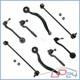 Kit Bras De Suspension Avant Gauche Droit 8 Pièces Pour Bmw X5 E53