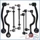 Kit Bras De Suspension Avant Pour Bmw Série 5 E34 + Touring Break 8 Pièces