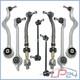 Kit Bras De Suspension Avant Pour Bmw Série 5 E39 8 Pièces + Bielle De Direction