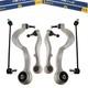 Kit Bras De Suspension Avant + 2x Meyle Hd Tige Couplage Pour Bmw 7er E65 E66