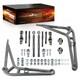 Kit De Bras De Suspension Avant &Agrave; Grand Angle Pour Bmw E46 Control Arms Lh&rh