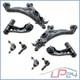 Kit De Bras+rotule De Suspension+direction Av Pour Mercedes Benz Classe C W202