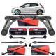 Kit Triangle Bras De Suspension Rotule Biellette Barre Stab Pour Peugeot 208 I