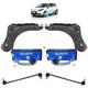 Kit Triangle Bras De Suspension Rotule Biellette Pour Renault Scenic Iii Avant