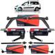 Kit Triangle Bras De Suspension Rotule Biellette + Stab Pour Citroen Berlingo