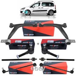 Kit Triangle Bras De Suspension Rotule Biellette + Stab Pour Citroen Berlingo