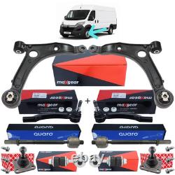 Kit Triangle Bras De Suspension Rotule Biellette + Stab Pour Citroen Jumper III