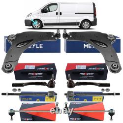 Kit Triangle Bras De Suspension Rotule Biellette + Stab Pour Opel Vivaro A X83
