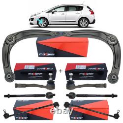 Kit Triangle Bras De Suspension Rotule Biellette + Stab Pour Peugeot 3008 I 5008