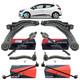 Kit Triangle Bras De Suspension Rotule Biellette + Stab Pour Renault Clio Iv