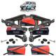 Kit Triangle Bras De Suspension Rotule Biellette + Stab Pour Renault Kangoo Smi