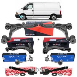 Kit Triangle Bras De Suspension Rotule Biellette + Stab Pour Renault Master II