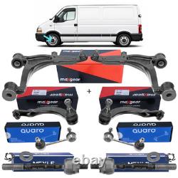 Kit Triangle Bras De Suspension Rotule Biellette + Stab Pour Renault Master II