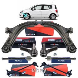 Kit Triangle Bras De Suspension Rotule Biellette + Stab Pour Renault Modus 2004